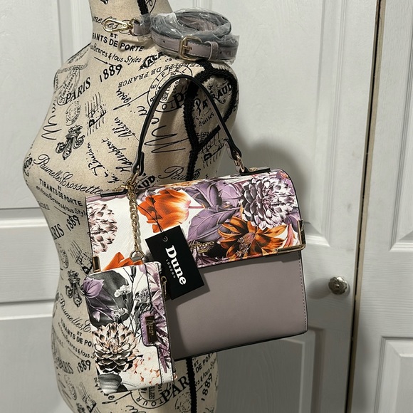 Dune London Floral Crossbody Purse - Picture 1 of 16
